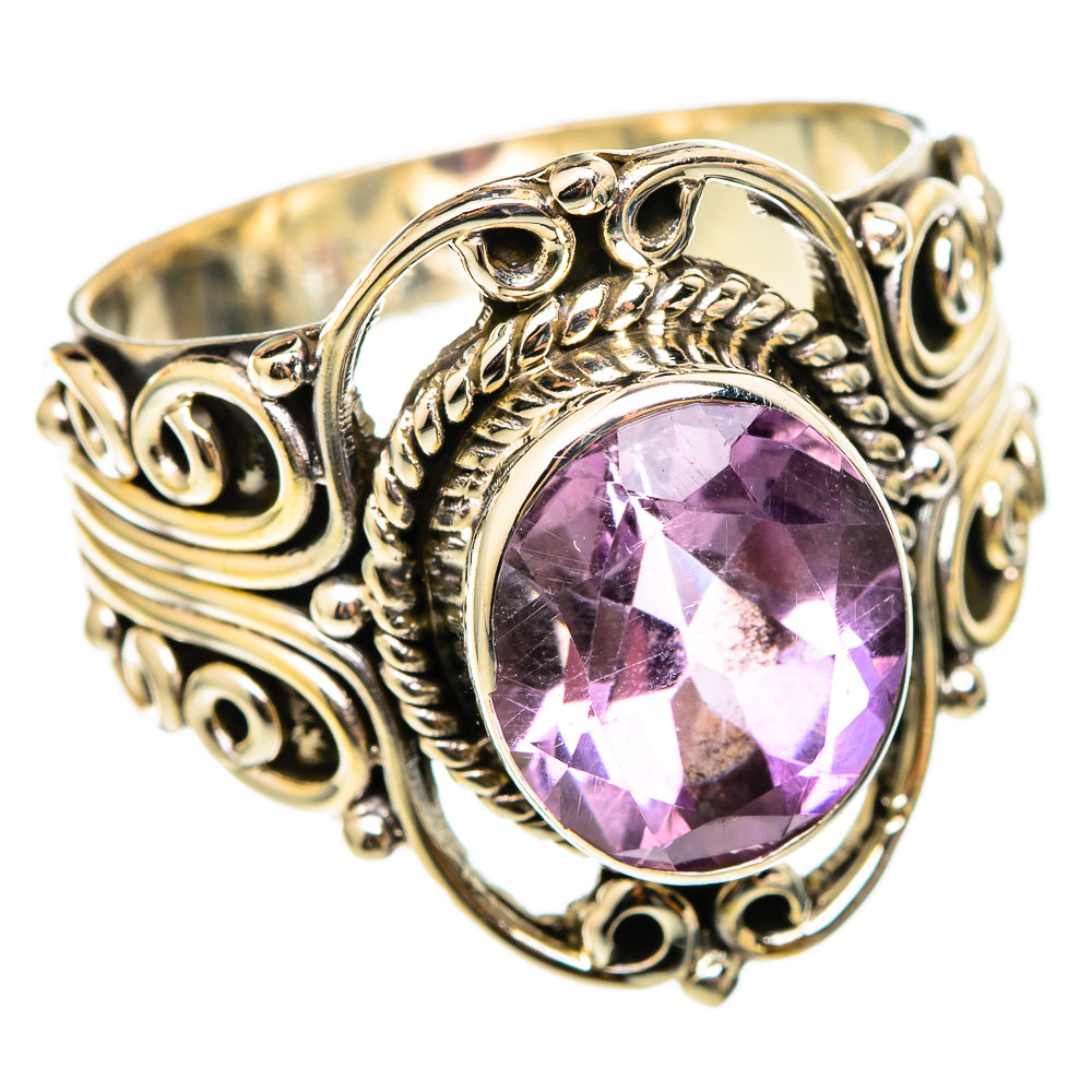 Amethyst Rings handcrafted by Ana Silver Co - RING101464