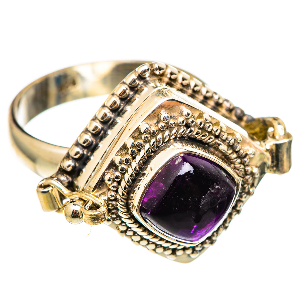 Amethyst Rings handcrafted by Ana Silver Co - RING101465
