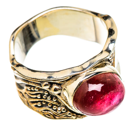 Pink Tourmaline Rings handcrafted by Ana Silver Co - RING101471