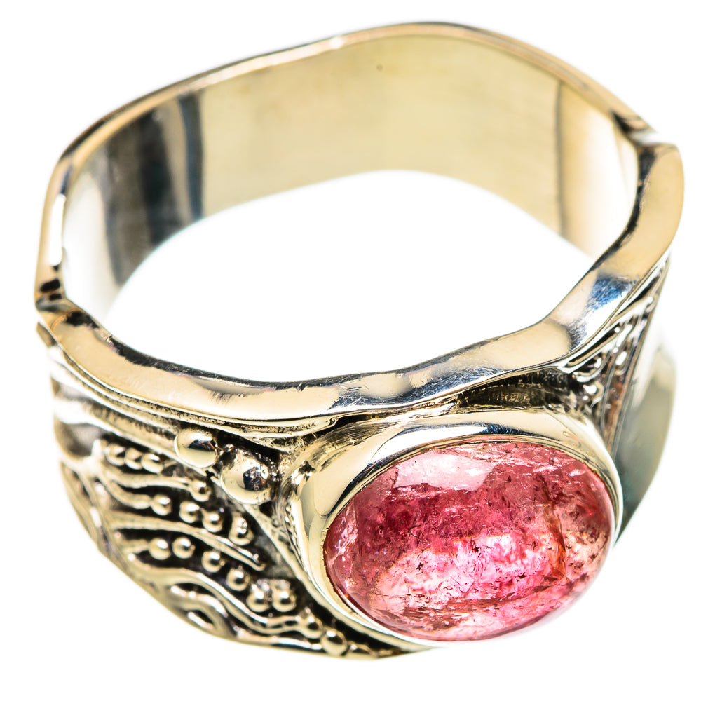 Pink Tourmaline Rings handcrafted by Ana Silver Co - RING101473