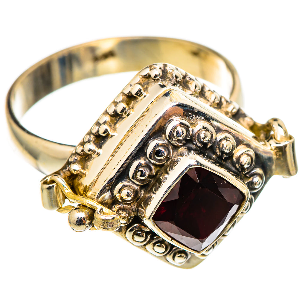 Garnet Rings handcrafted by Ana Silver Co - RING101475 - Photo 2