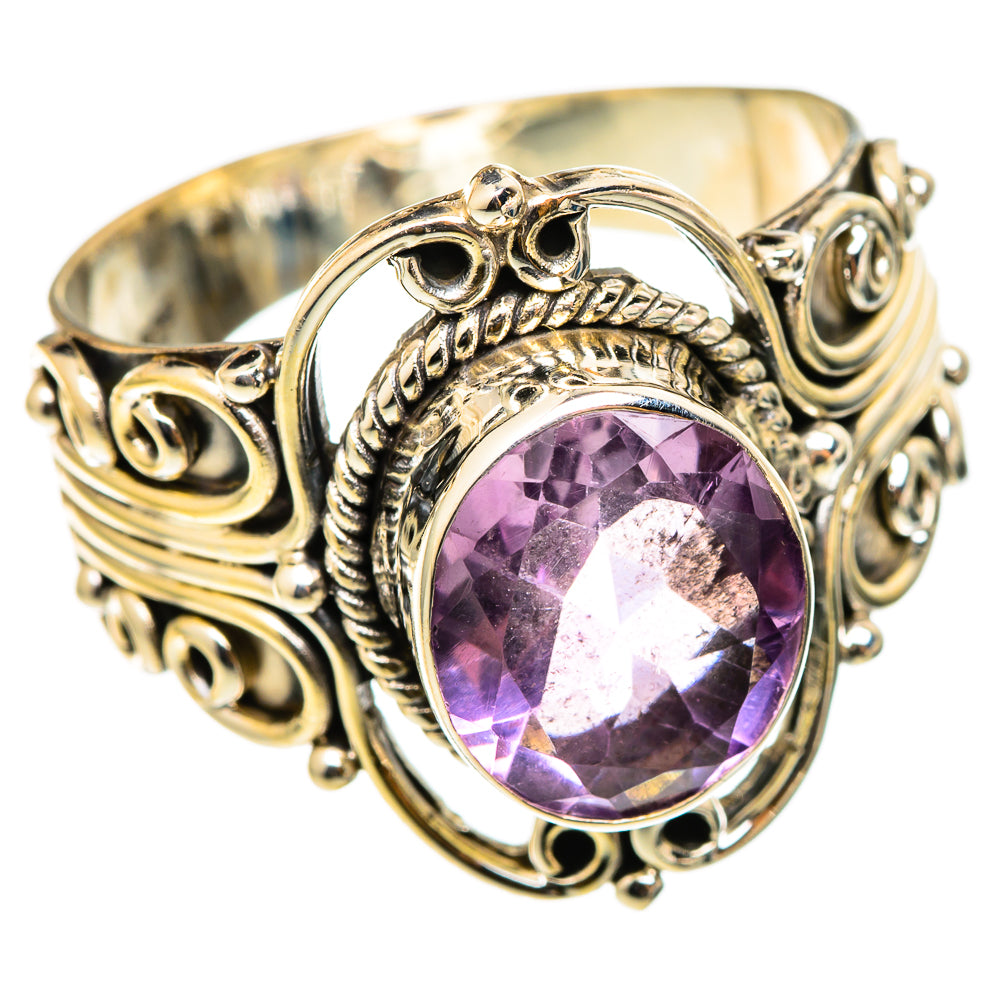 Amethyst Rings handcrafted by Ana Silver Co - RING101477