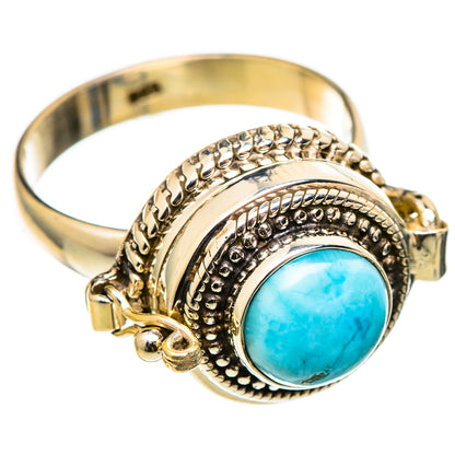 Larimar Rings handcrafted by Ana Silver Co - RING101479