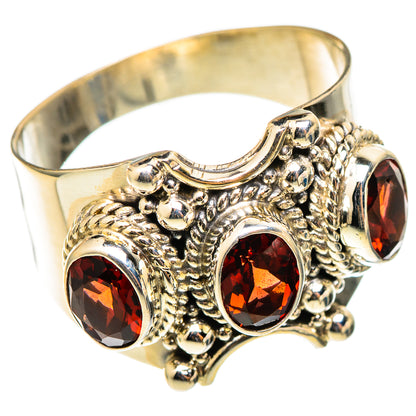 Garnet Rings handcrafted by Ana Silver Co - RING101491
