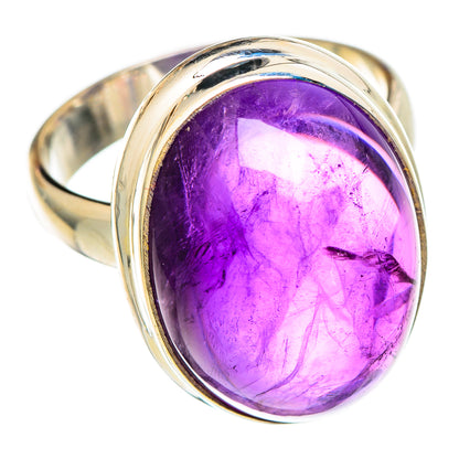 Amethyst Rings handcrafted by Ana Silver Co - RING101494 - Photo 2
