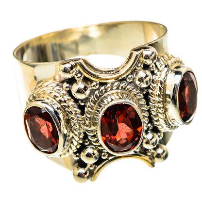 Garnet Rings handcrafted by Ana Silver Co - RING101495
