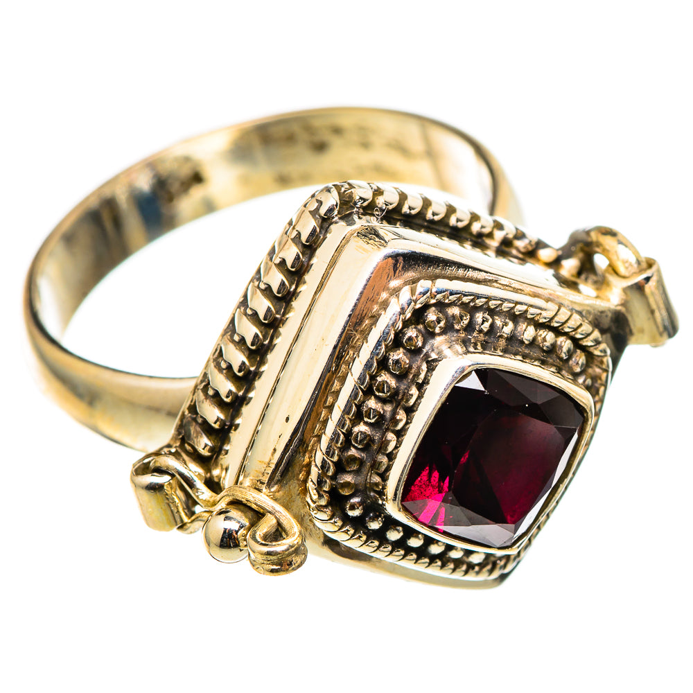 Garnet Rings handcrafted by Ana Silver Co - RING101496