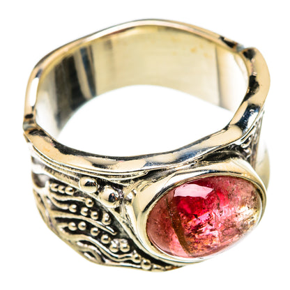 Pink Tourmaline Rings handcrafted by Ana Silver Co - RING101502 - Photo 2