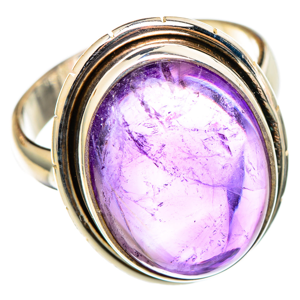 Amethyst Rings handcrafted by Ana Silver Co - RING101505