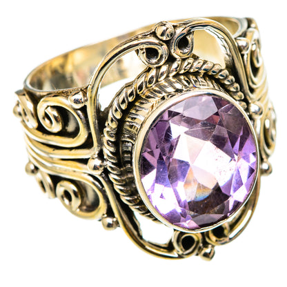 Amethyst Rings handcrafted by Ana Silver Co - RING101511