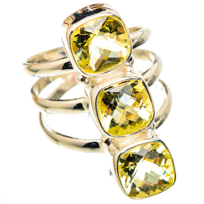 Citrine Rings handcrafted by Ana Silver Co - RING101527 - Photo 2