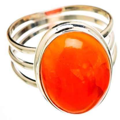 Carnelian Rings handcrafted by Ana Silver Co - RING101534