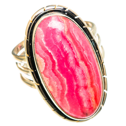 Rhodochrosite Rings handcrafted by Ana Silver Co - RING101535