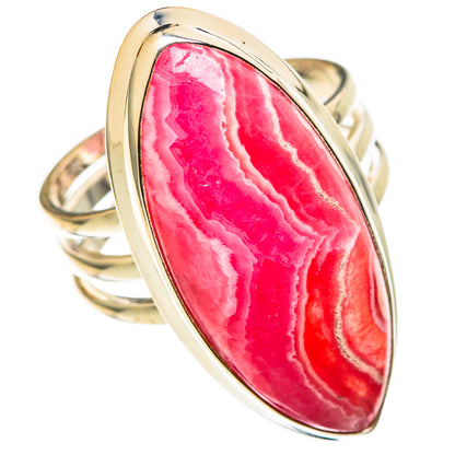 Rhodochrosite Rings handcrafted by Ana Silver Co - RING101555