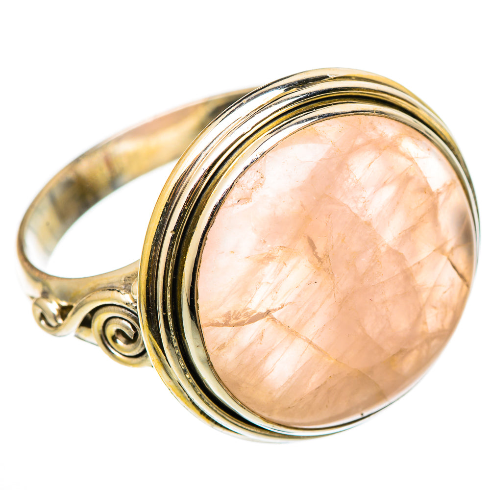 Rose Quartz Rings handcrafted by Ana Silver Co - RING101557 - Photo 2