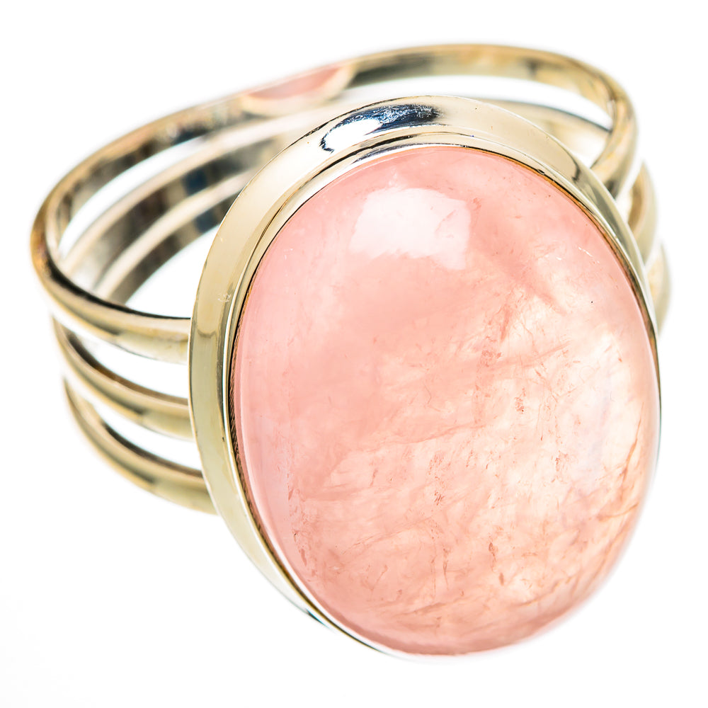 Rose Quartz Rings handcrafted by Ana Silver Co - RING101559 - Photo 2