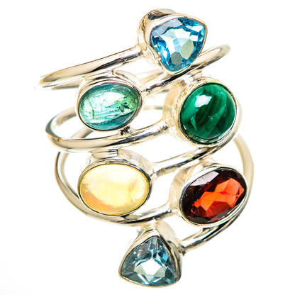 Malachite Rings handcrafted by Ana Silver Co - RING101565