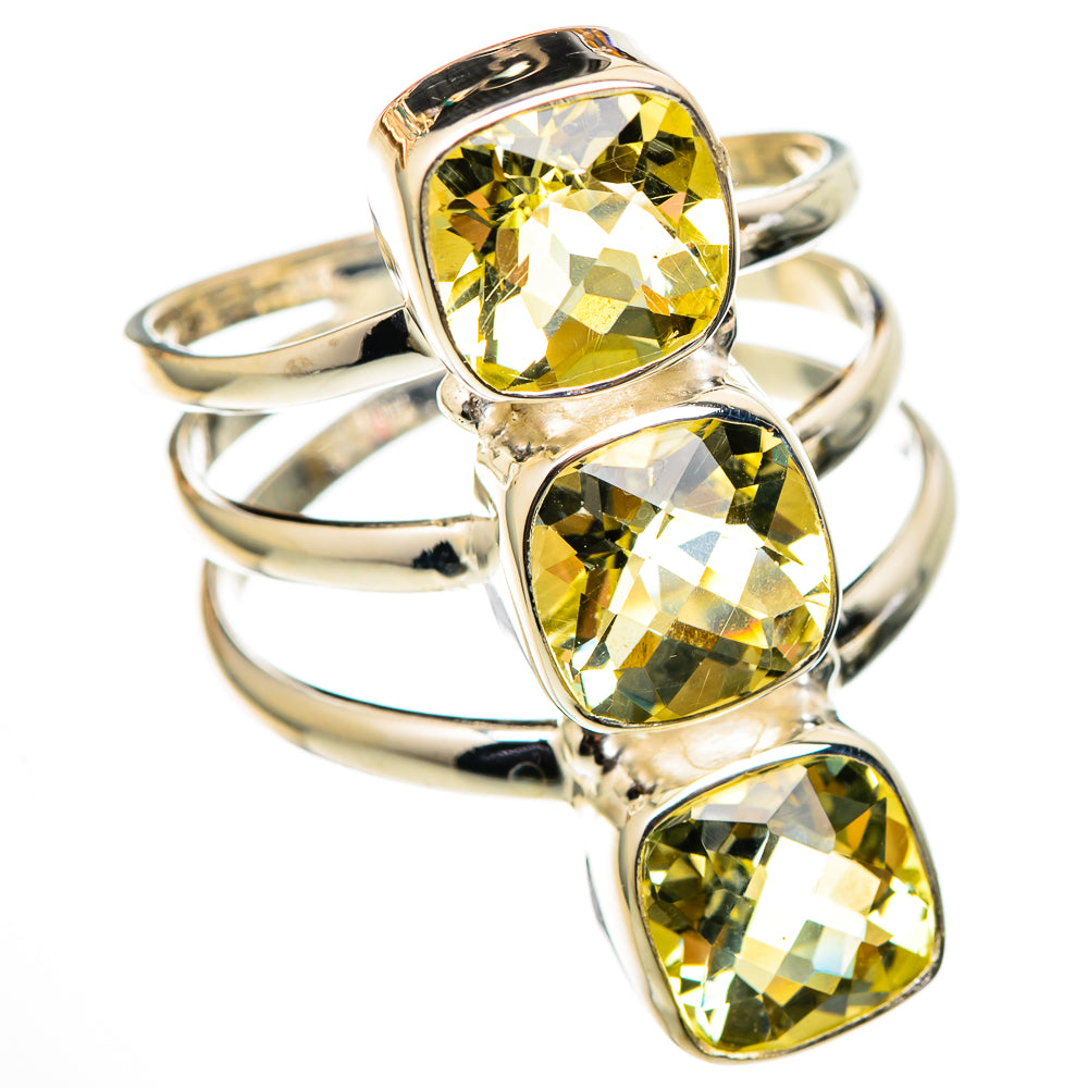 Citrine Rings handcrafted by Ana Silver Co - RING101572 - Photo 2