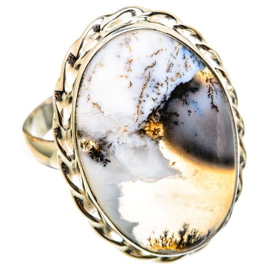 Dendritic Opal Rings handcrafted by Ana Silver Co - RING101584 - Photo 2