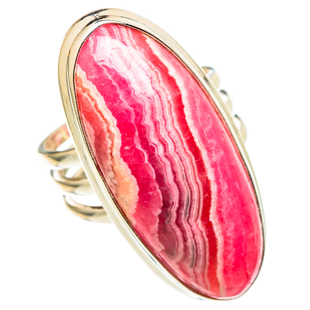 Rhodochrosite Rings handcrafted by Ana Silver Co - RING101598