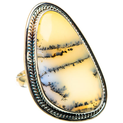 Dendritic Opal Rings handcrafted by Ana Silver Co - RING101614