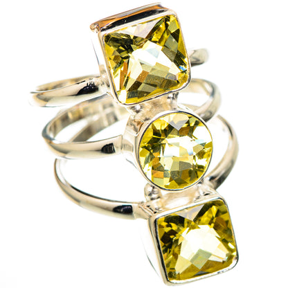 Citrine Rings handcrafted by Ana Silver Co - RING101617