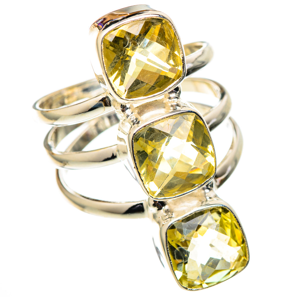 Citrine Rings handcrafted by Ana Silver Co - RING101618 - Photo 2