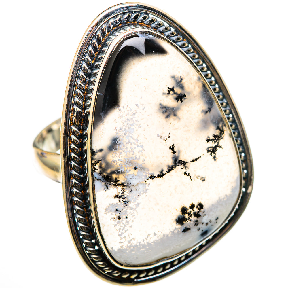 Dendritic Opal Rings handcrafted by Ana Silver Co - RING101626 - Photo 2