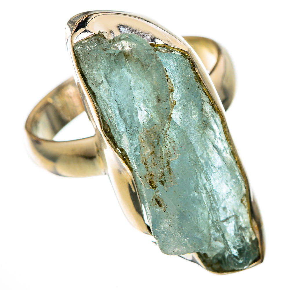 Aquamarine Rings handcrafted by Ana Silver Co - RING101633 - Photo 2
