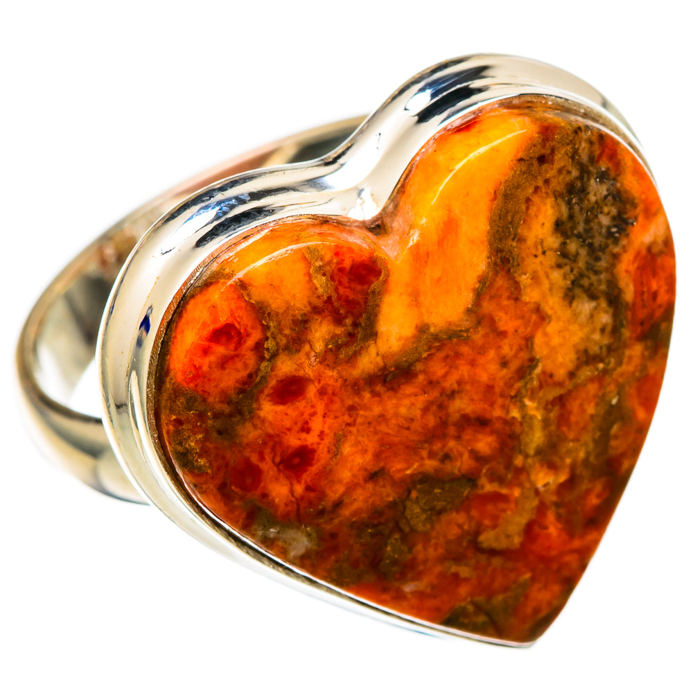 Sponge Coral Rings handcrafted by Ana Silver Co - RING101639