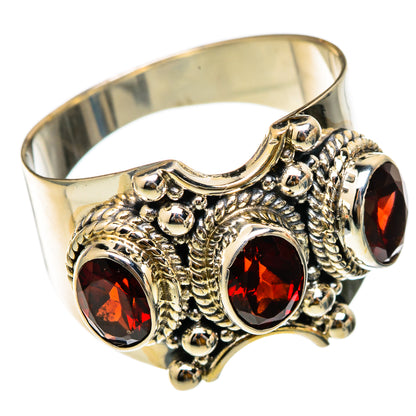 Garnet Rings handcrafted by Ana Silver Co - RING101643 - Photo 2