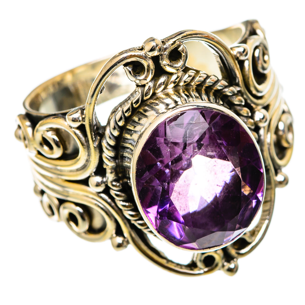 Amethyst Rings handcrafted by Ana Silver Co - RING101645