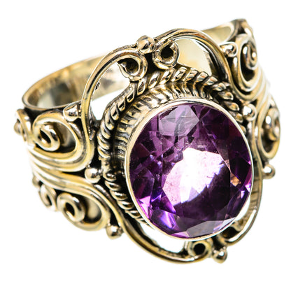 Amethyst Rings handcrafted by Ana Silver Co - RING101645