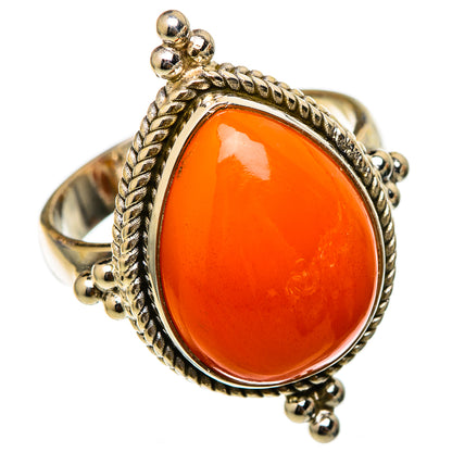 Carnelian Rings handcrafted by Ana Silver Co - RING101665 - Photo 2