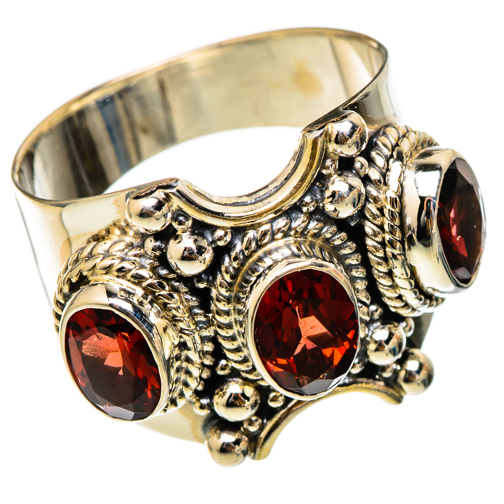 Garnet Rings handcrafted by Ana Silver Co - RING101668