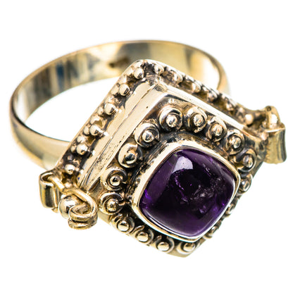 Amethyst Rings handcrafted by Ana Silver Co - RING101670 - Photo 2