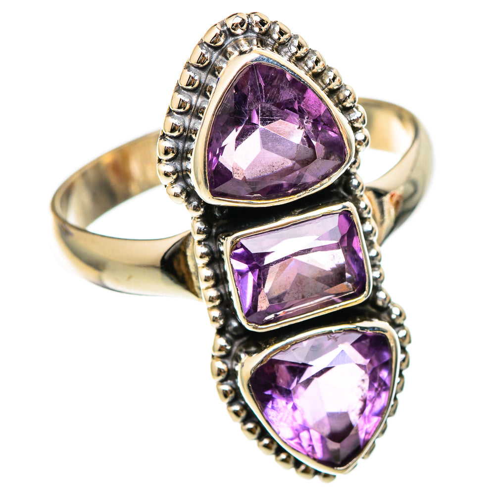 Amethyst Rings handcrafted by Ana Silver Co - RING101671