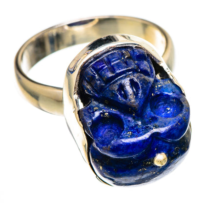 Lapis Lazuli Rings handcrafted by Ana Silver Co - RING101685