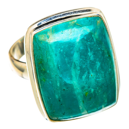 Amazonite Rings handcrafted by Ana Silver Co - RING101686 - Photo 2