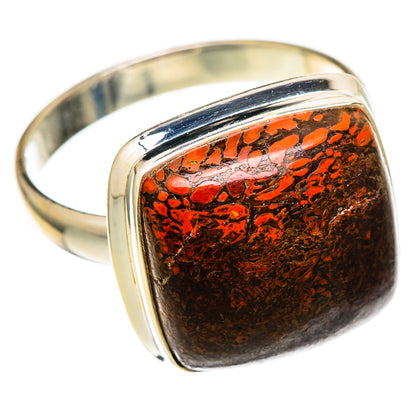 Dinosaur Bone Rings handcrafted by Ana Silver Co - RING101688
