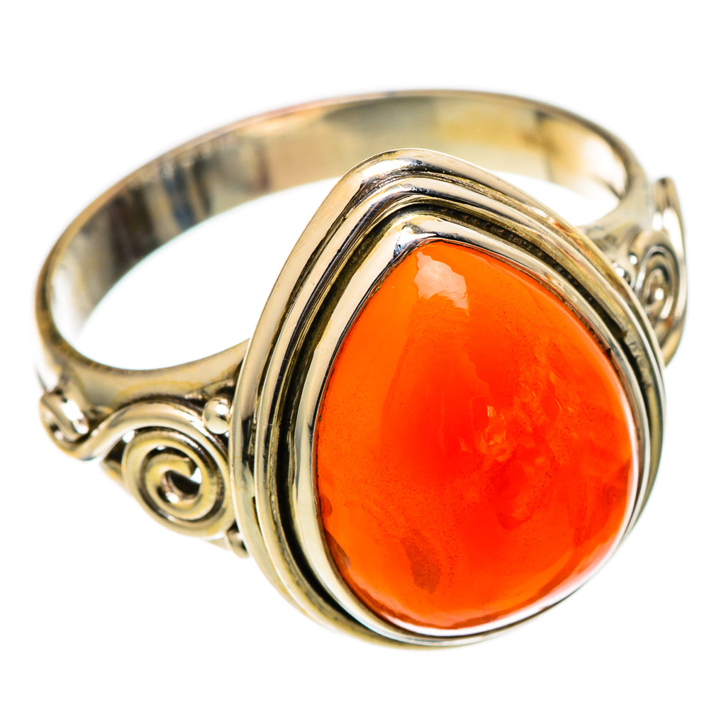 Carnelian Rings handcrafted by Ana Silver Co - RING101691