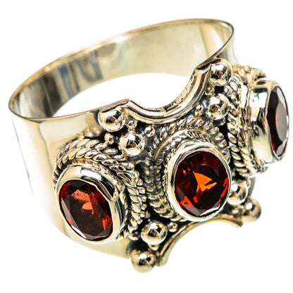 Garnet Rings handcrafted by Ana Silver Co - RING101694
