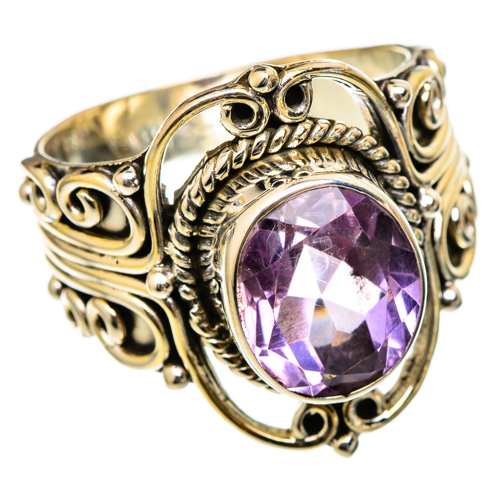 Amethyst Rings handcrafted by Ana Silver Co - RING101697
