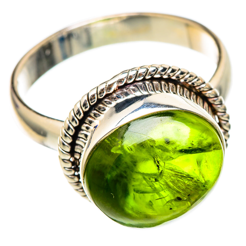 Peridot Rings handcrafted by Ana Silver Co - RING101709
