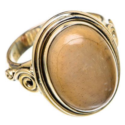 Gold Sheen Obsidian Rings handcrafted by Ana Silver Co - RING101712