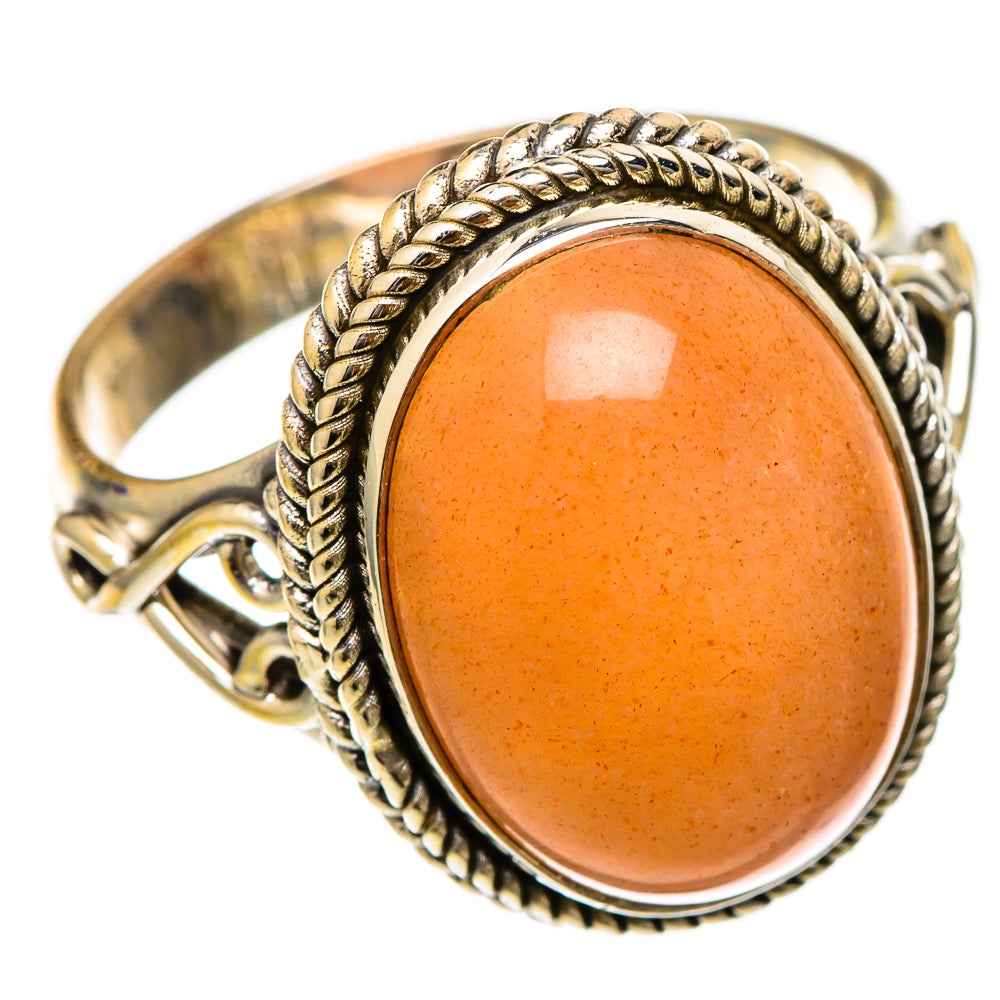 Sunstone Rings handcrafted by Ana Silver Co - RING101714 - Photo 2