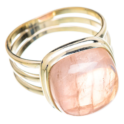 Rose Quartz Rings handcrafted by Ana Silver Co - RING101715 - Photo 2