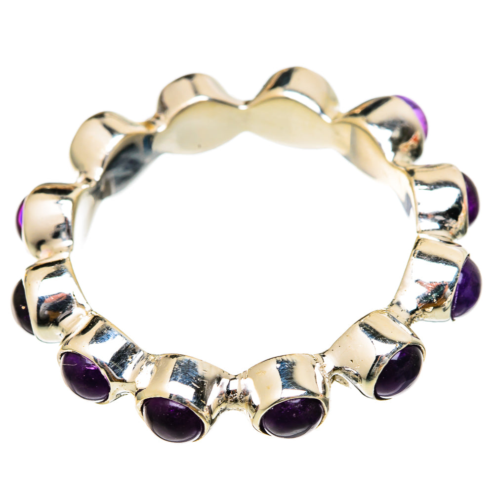 Amethyst Rings handcrafted by Ana Silver Co - RING101718 - Photo 2