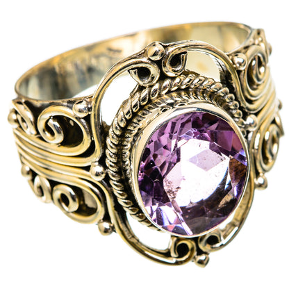 Amethyst Rings handcrafted by Ana Silver Co - RING101719