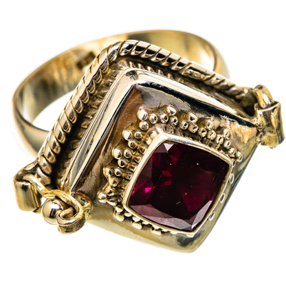 Rhodolite Garnet Rings handcrafted by Ana Silver Co - RING101735 - Photo 2